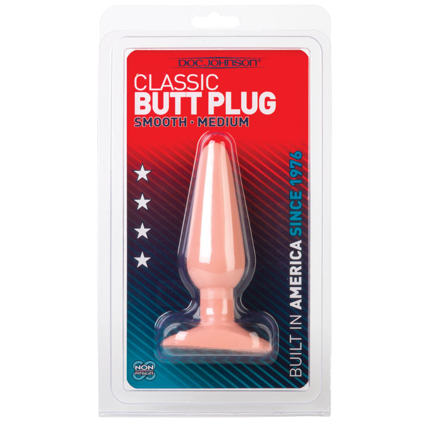 Classic Butt Plug Medium-White 0244-02-CD