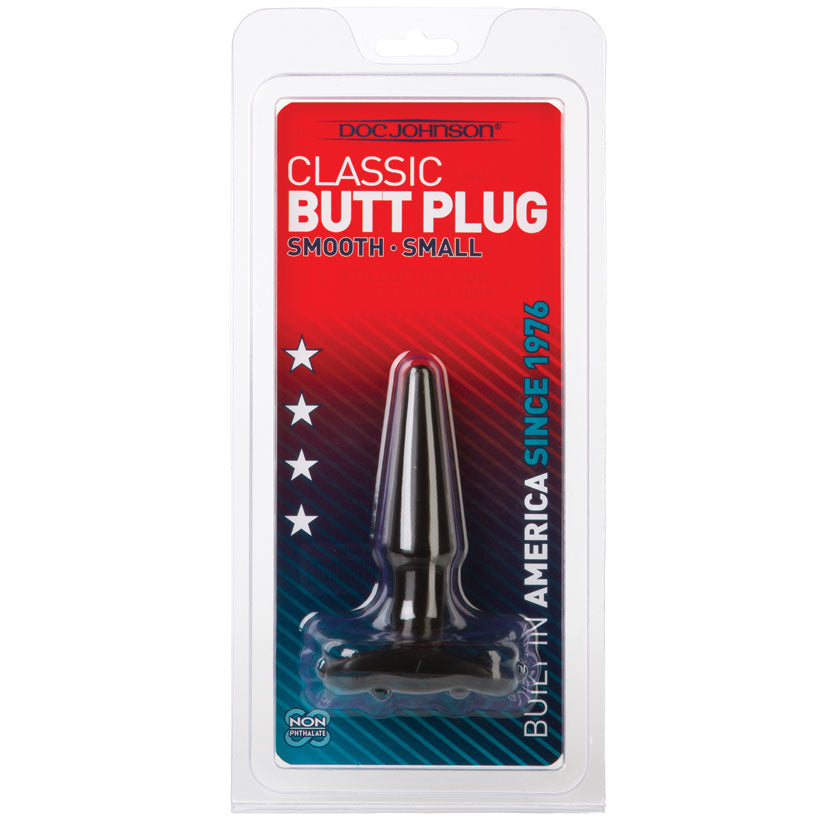 Classic Butt Plug Small-Black 0244-04-CD
