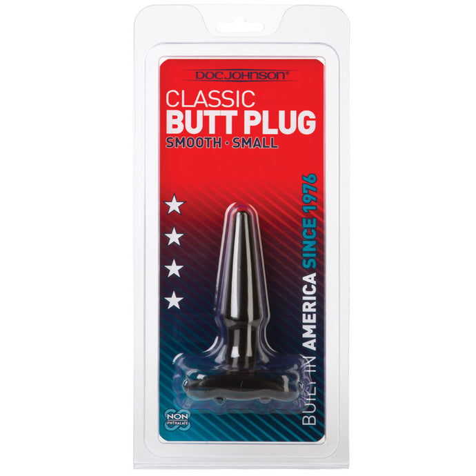 Classic Butt Plug Small-Black 0244-04-CD