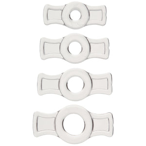 TitanMen Cock Ring Set-Clear