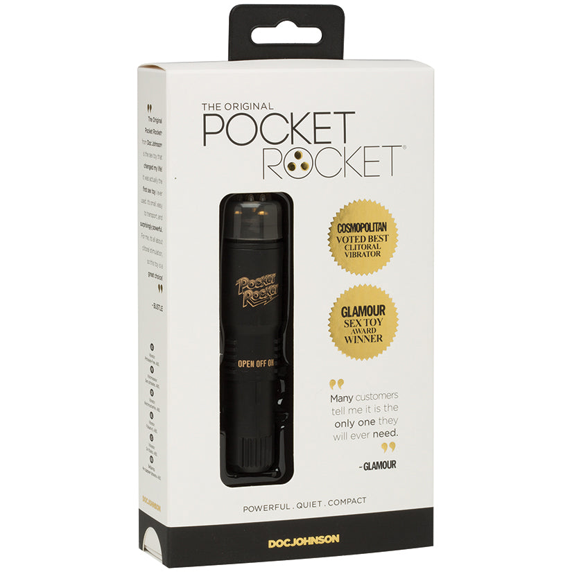 Limited Edition Pocket Rocket-Black 4" 0376-05-BX