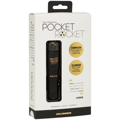 Limited Edition Pocket Rocket-Black 4" 0376-05-BX