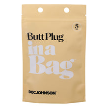 Load image into Gallery viewer, Butt Plug In A Bag-Black 5&quot; 5003-04-BG