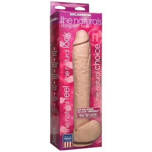 The Naturals Vac-U-Lock Dong With Ball... 5015-01-BX