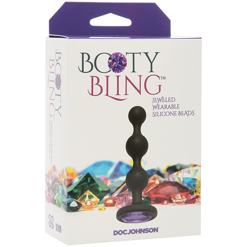 Booty Bling Wearable Silicone Beads-Pu... 7017-09-BX