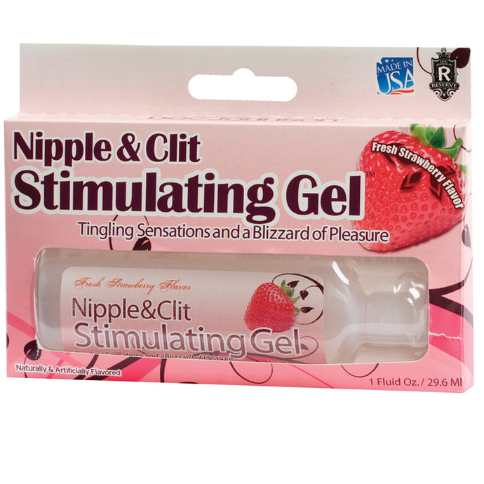 Nipple & Clit Stimulating Gel-Strawber... 7853-02-BX