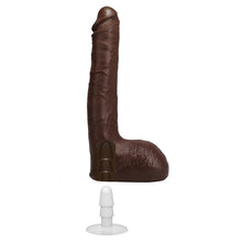 Load image into Gallery viewer, Signature Cocks Ultraskyn Ricky Johnson-Chocolate 10
