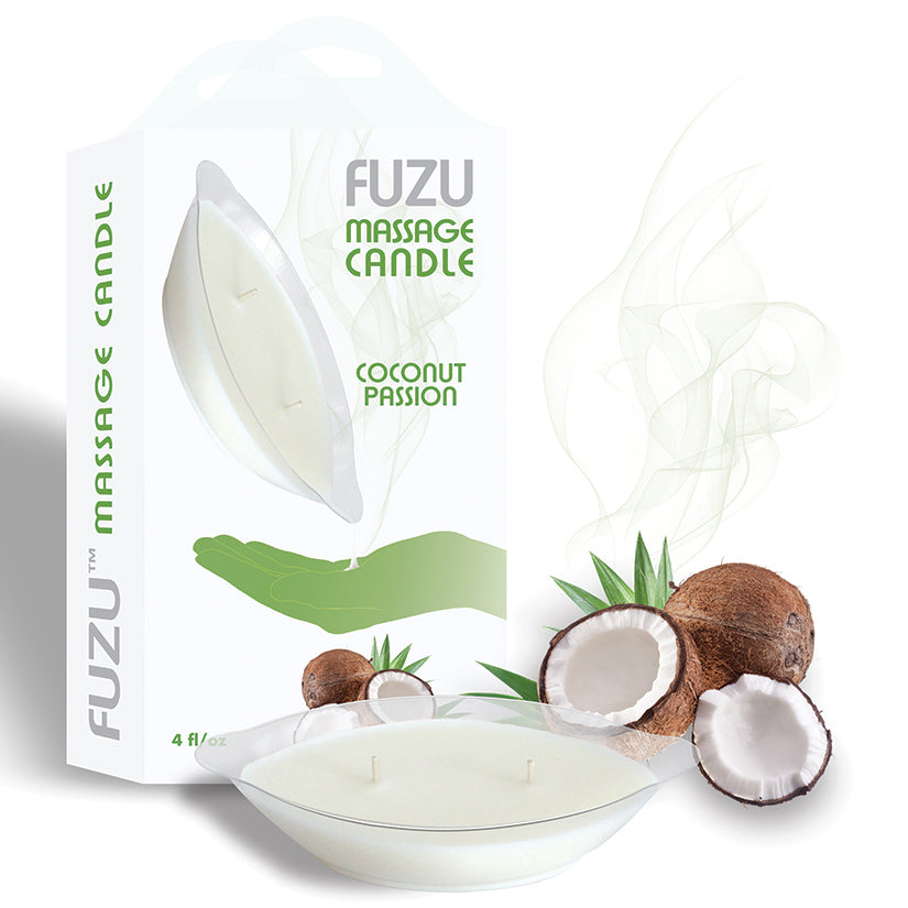 Fuzu Massage Candle-Coconut Passion MCDL-COCO