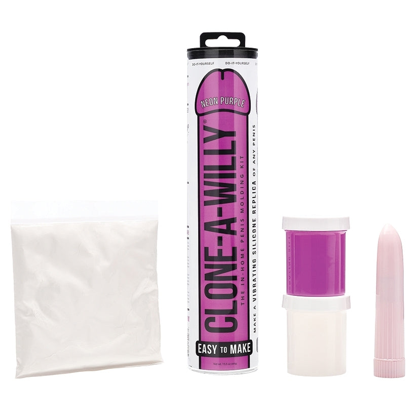 Clone-A-Willy Vibe Kit-Neon Purple