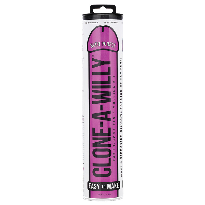 Clone-A-Willy Vibe Kit-Neon Purple 763290802067
