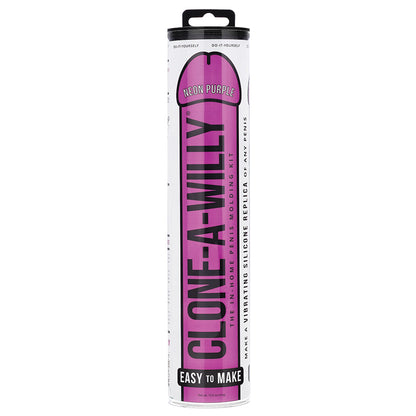 Clone-A-Willy Vibe Kit-Neon Purple 763290802067