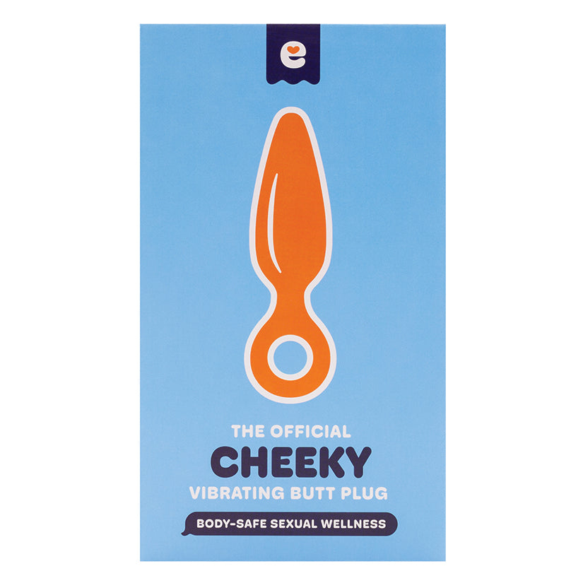 Emojibator Cheeky Vibrating Butt Plug EB-065-AV