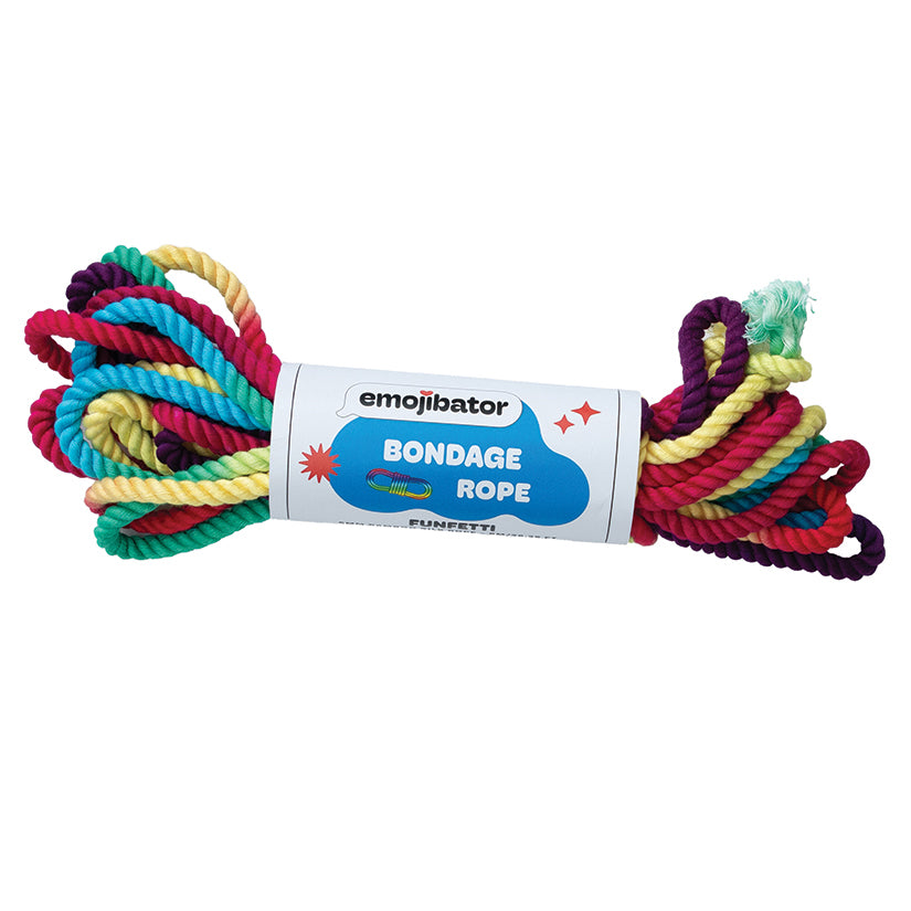 Emojibator Funfetti Bondage Rope EB-072-RP-F
