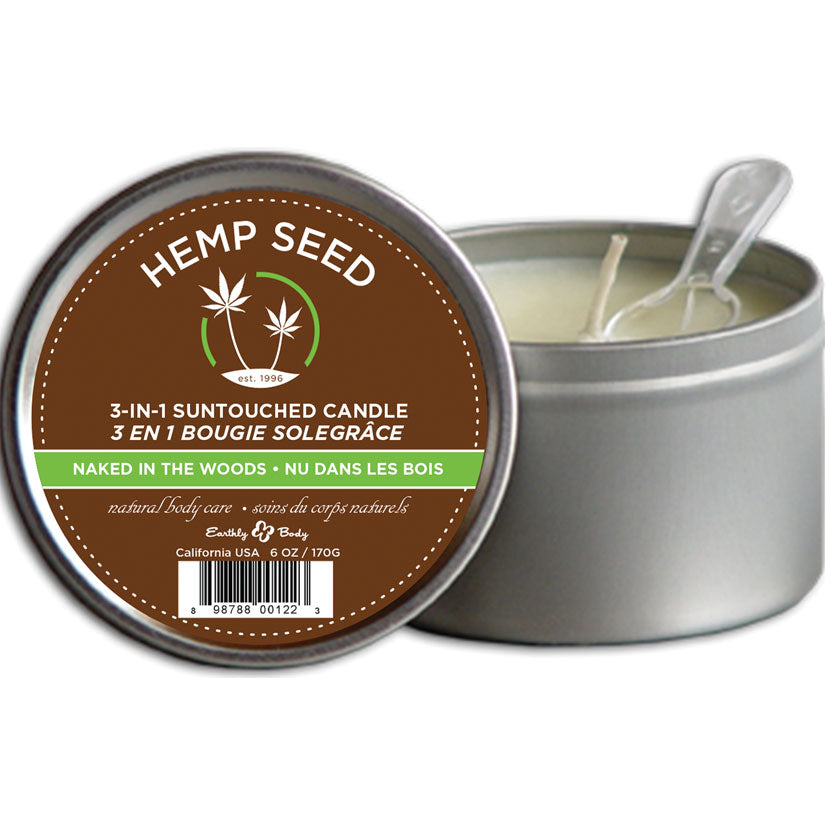 Earthly Body 3-in-1 Massage Candle-Nak... HSC022