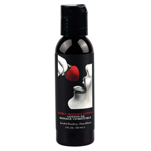 Earthly Body Edible Massage Lotion-Str... MLE203
