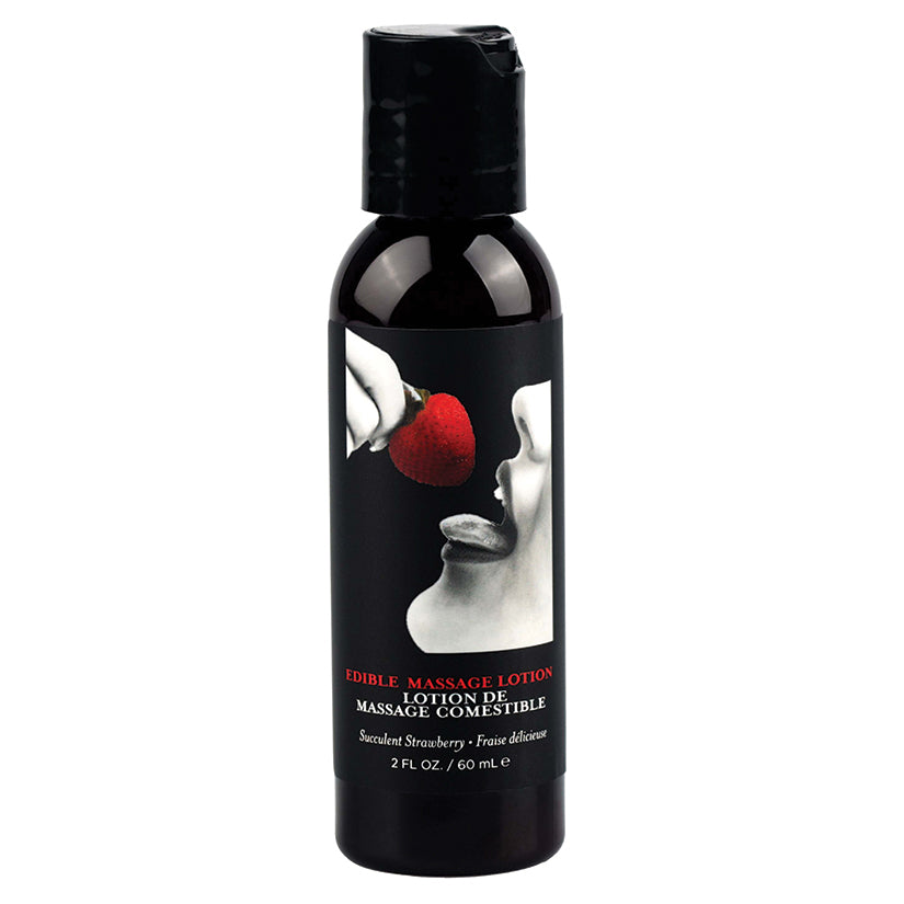 Earthly Body Edible Massage Lotion-Str... MLE203