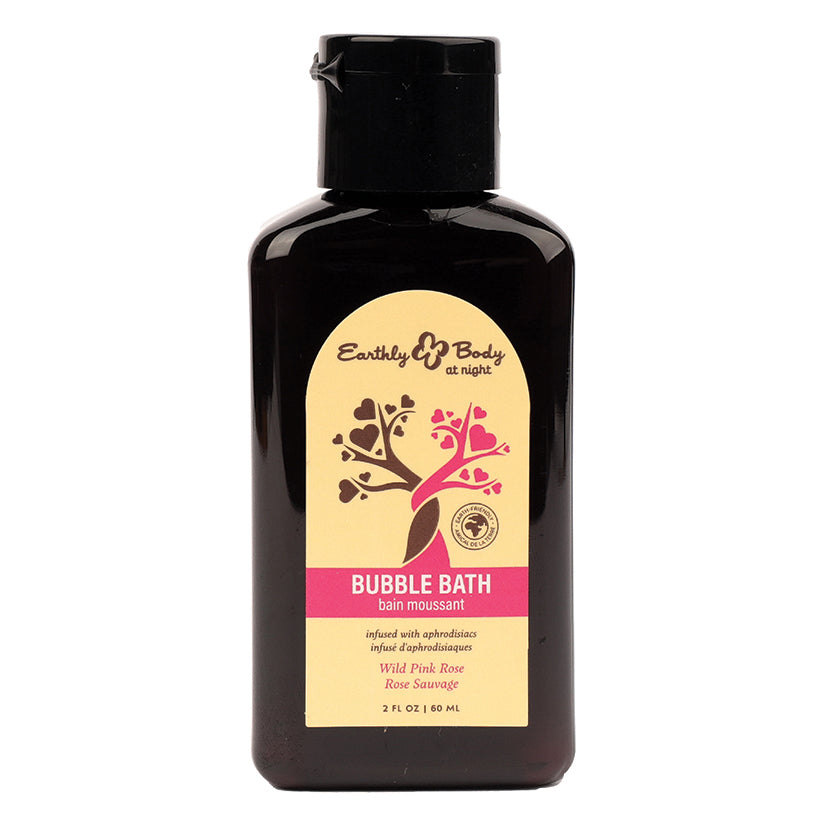 Earthly Body at Night Aphrodisiac Collection Bubble Bath-Wild Pink Rose 2oz