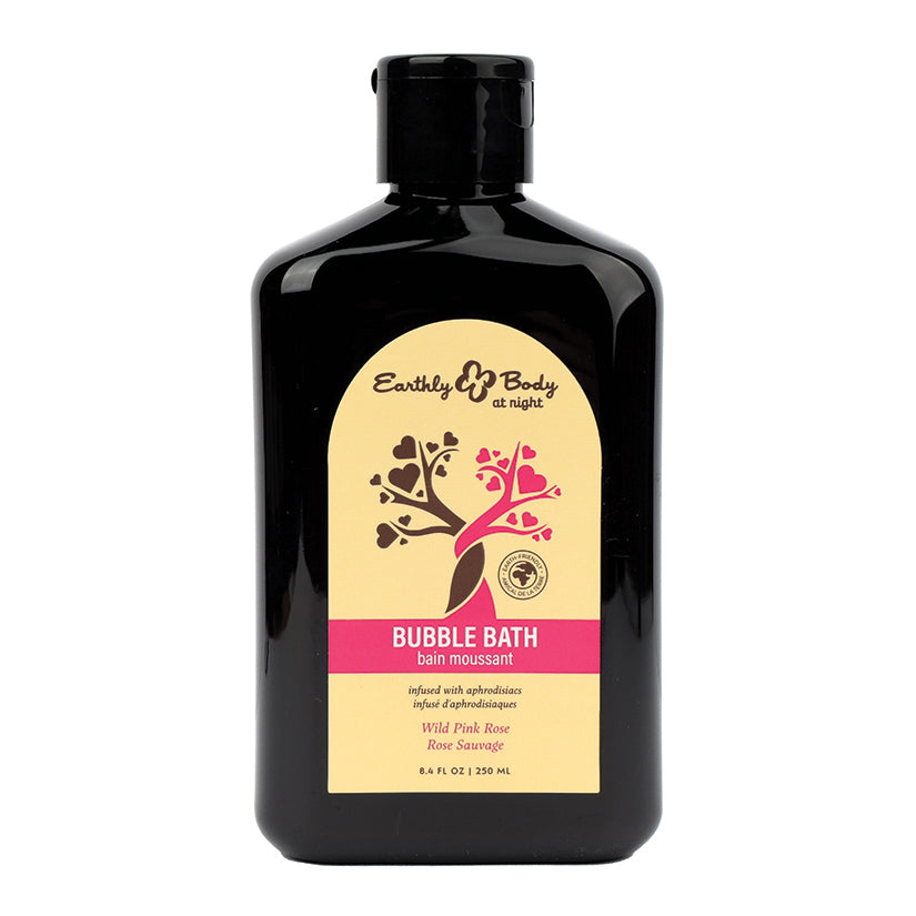 Earthly Body at Night Aphrodisiac Collection Bubble Bath-Wild Pink Rose 8.4oz