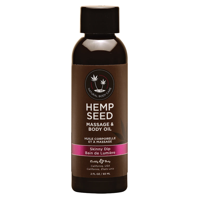 Earthly Body Hemp Seed Massage Oil-Ski... MAS221