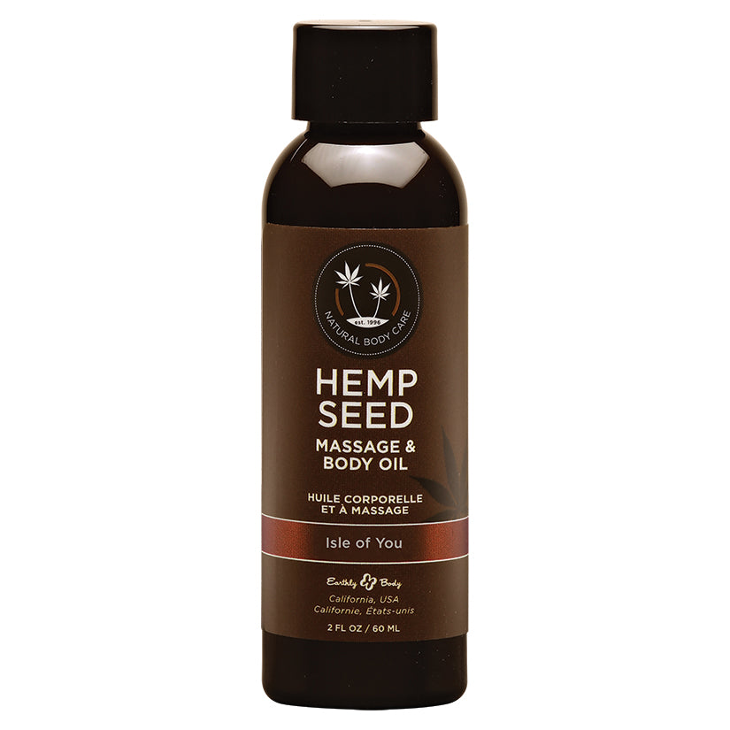 Earthly Body Hemp Seed Massage Oil-Isl... MAS252