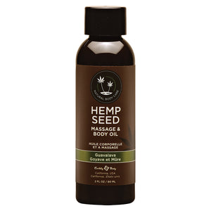 Earthly Body Hemp Seed Massage Oil-Gua... MAS268