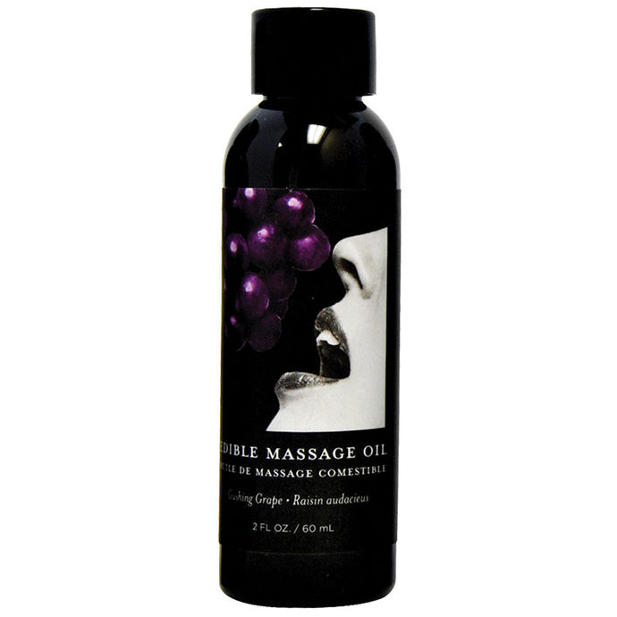 Earthly Body Edible Massage Oil-Grape ... MSE207