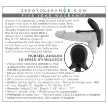 Load image into Gallery viewer, Zero Tolerance Mr. Tickler
