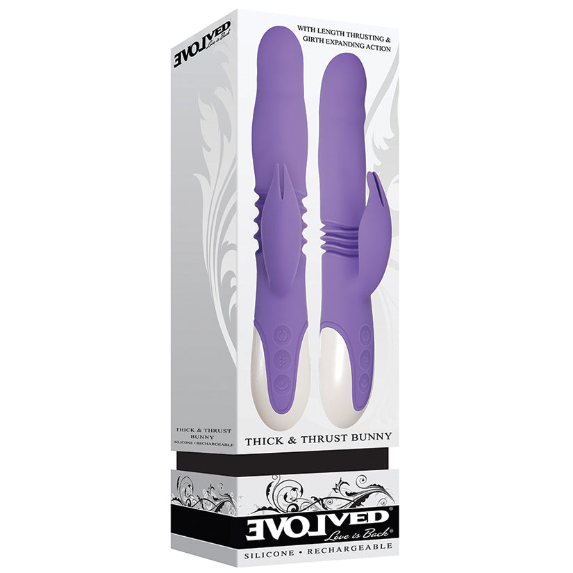 Evolved Thick & Thrust Silicone Bunny-... EN-RS-2872-2