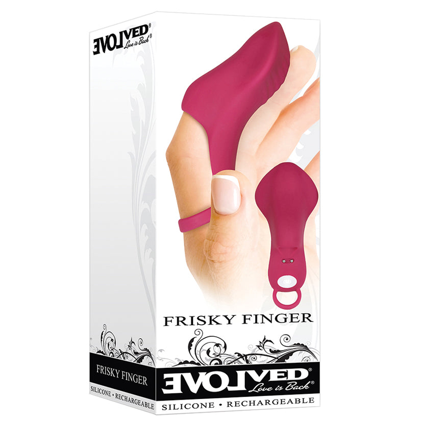 Evolved Frisky Finger-Burgundy EN-RS-5125-2