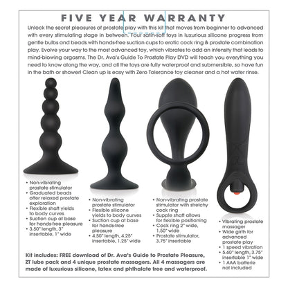 Zero Tolerance Intro To Prostate Kit-Black