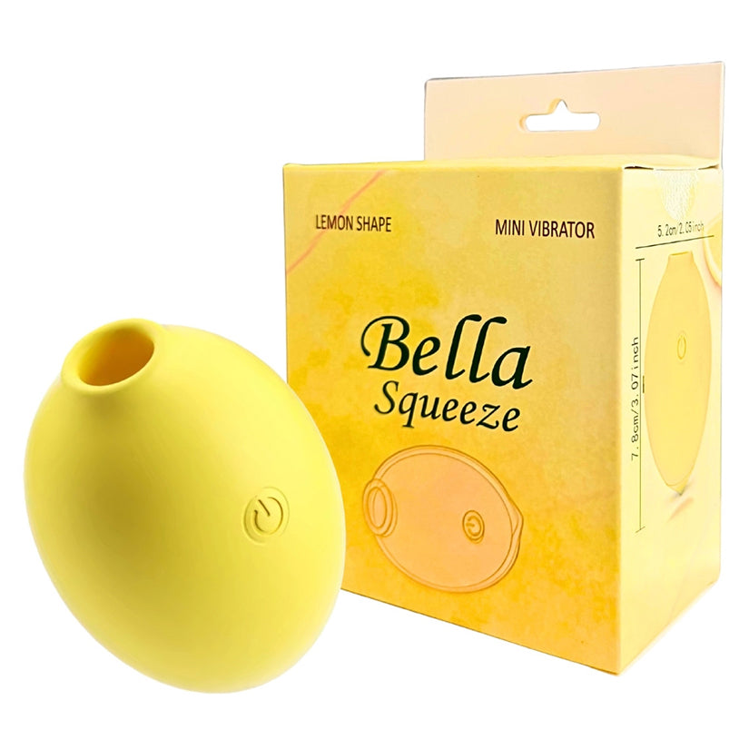 Bella Squeeze Lemon Shaped Mini Vibrator