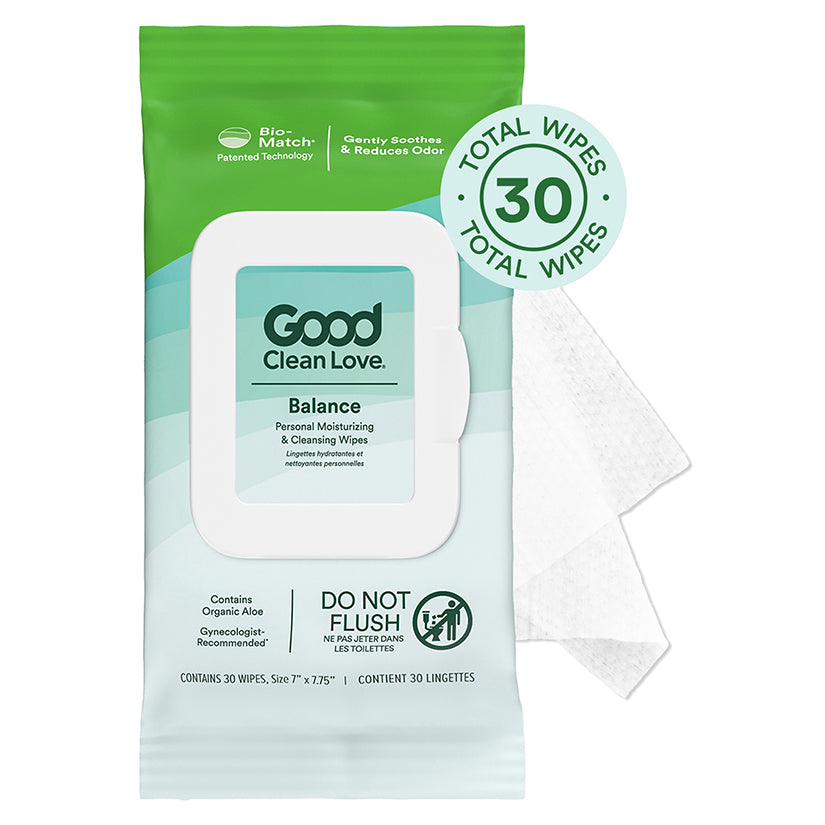 Good Clean Love Balance Wipes 30ct