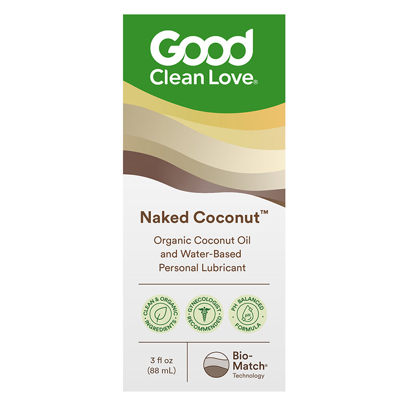 Good Clean Love Naked Coconut Lubricant 3oz