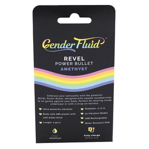 Gender Fluid Revel Power Bullet-Purple