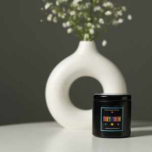 Gender Fluid Candle-They/Them