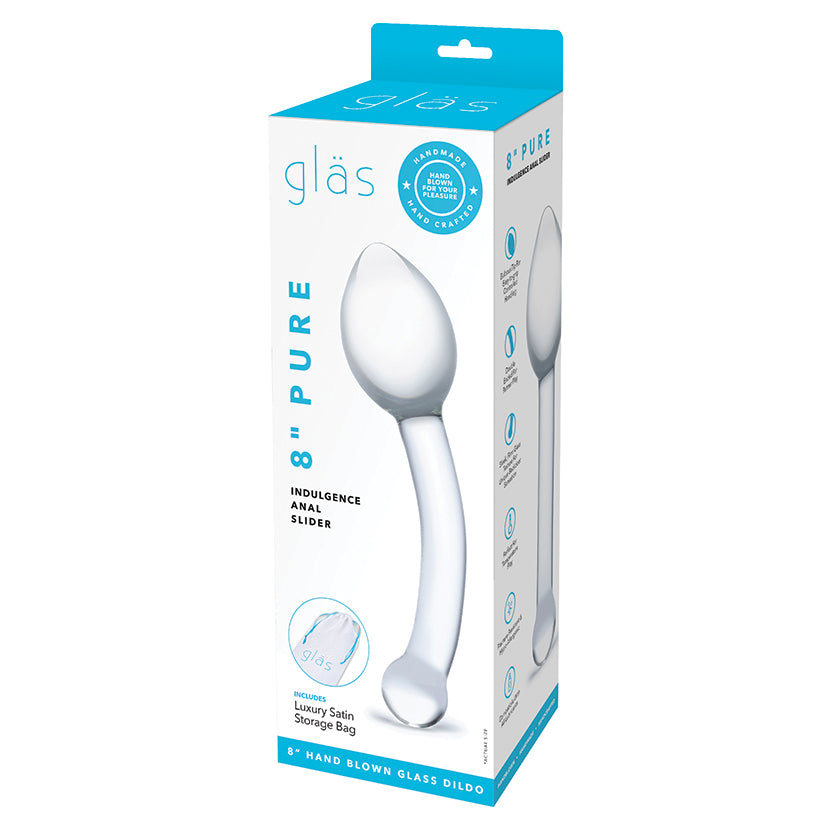 Glas Pure indulgence Anal Slider 8" GLAS-83
