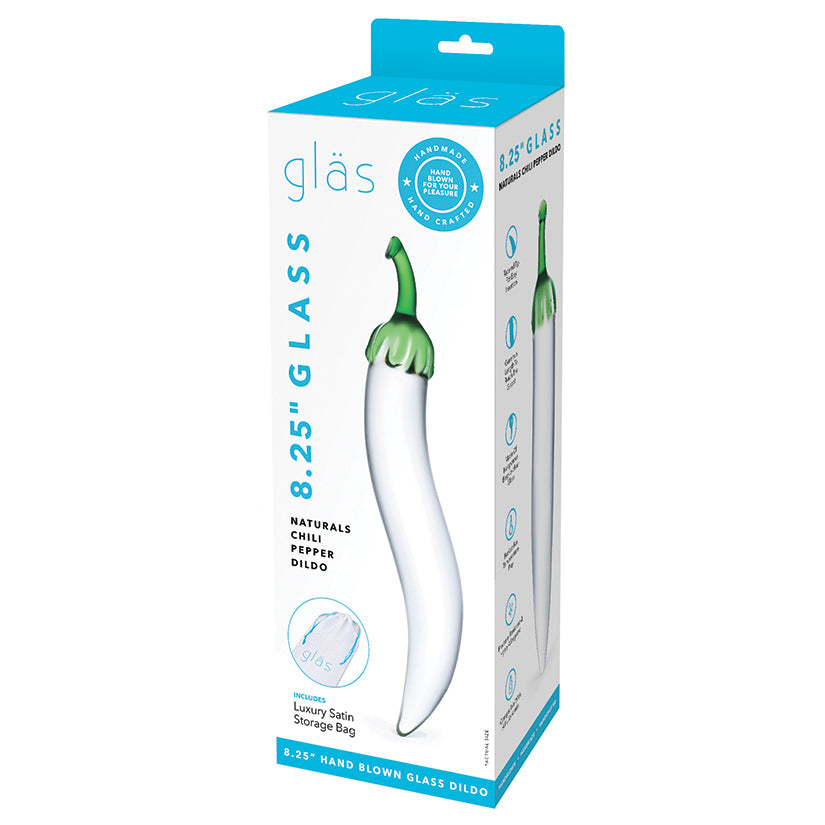 Glas Glass Naturals Chili Pepper Dildo... GLAS-87