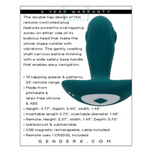 Load image into Gallery viewer, Gender X Tunnel Tapper