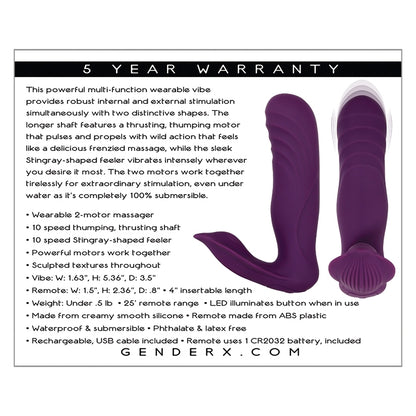Gender X Velvet Hammer