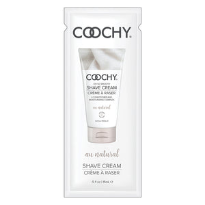 Coochy Shave Cream-Au Natural 15ml Foi... COO1001-05