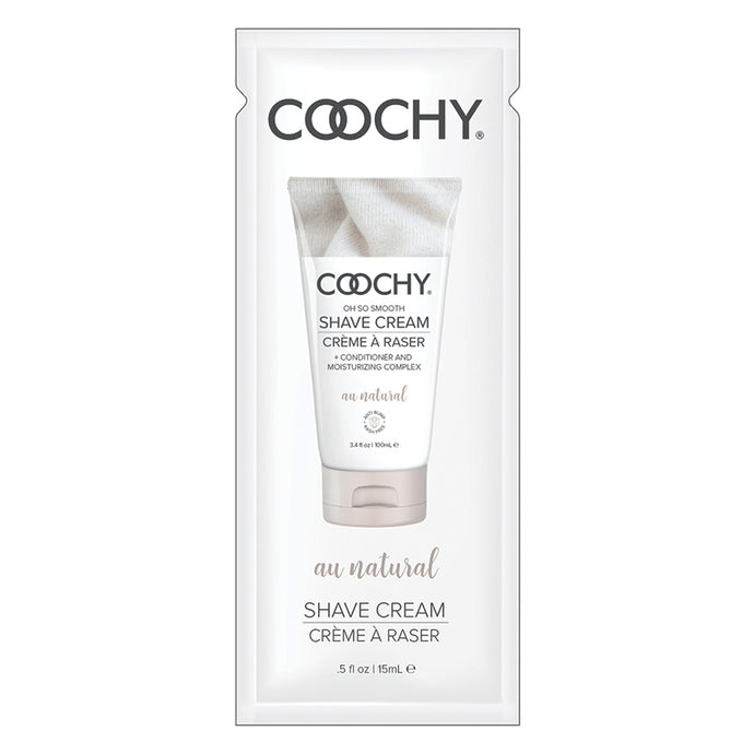 Coochy Shave Cream-Au Natural 15ml Foi... COO1001-05