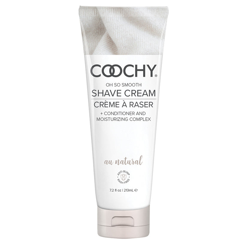 Coochy Shave Cream-Au Natural 7.2oz COO1001-07