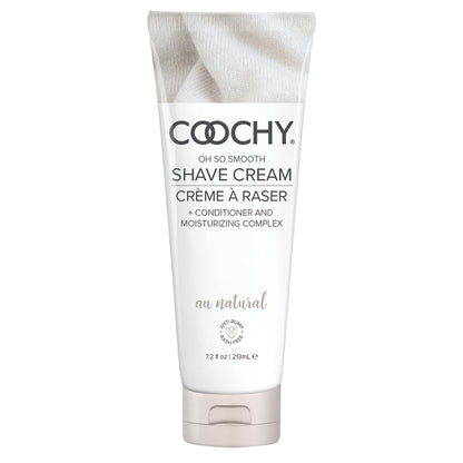 Coochy Shave Cream-Au Natural 7.2oz COO1001-07