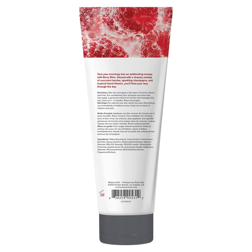 Coochy Berry Bliss Shave Cream 7.2oz