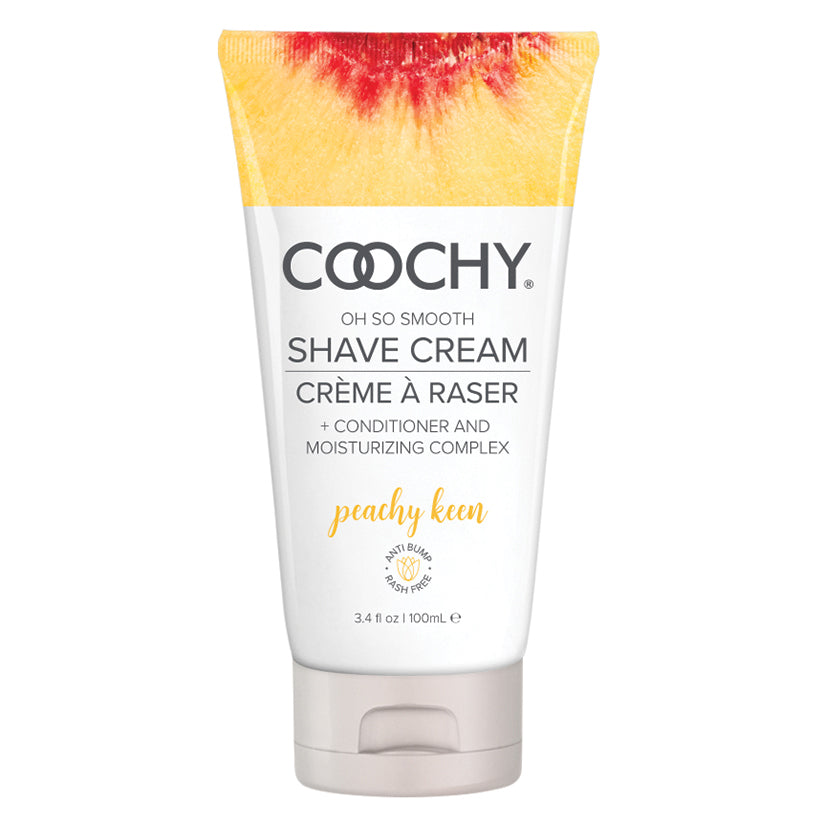 Coochy Shave Cream-Peachy Keen 3.4oz COO1014-03