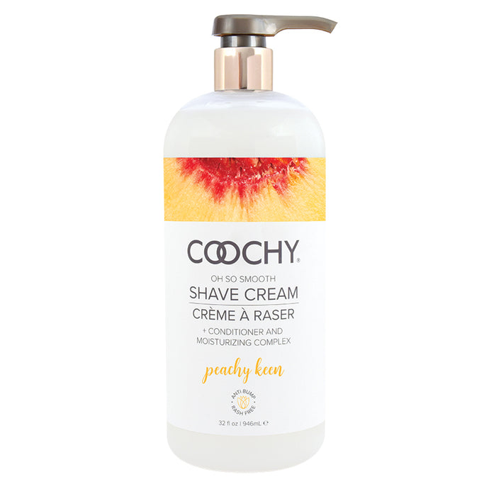Coochy Shave Cream-Peachy Keen 32oz COO1014-32