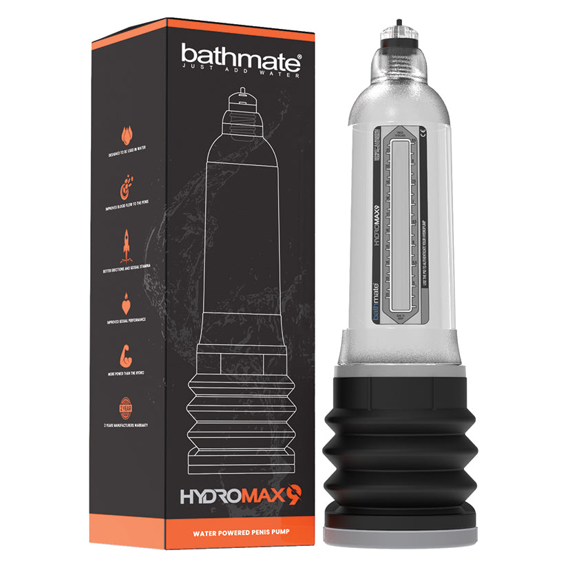 Bathmate Hydromax9-Crystal Clear BM-HM9-CC