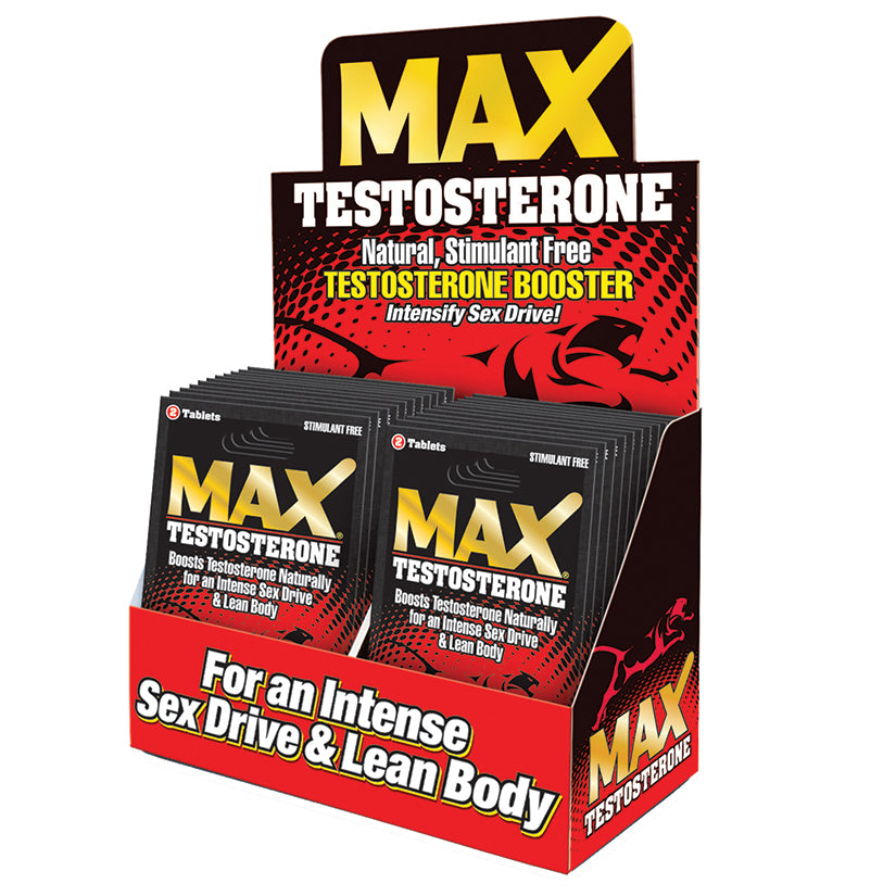 MAX Testosterone Single Pack Display o... MT24