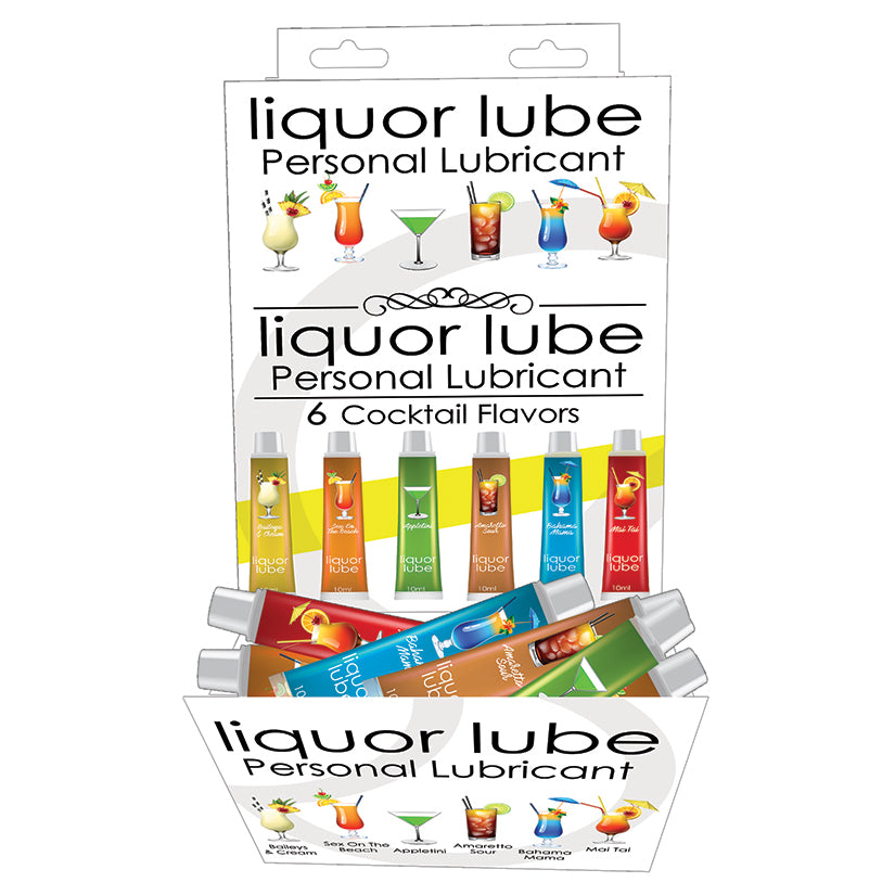 Liquor Lube 10ml Resealable Tubes-Asso... HP-2649-D