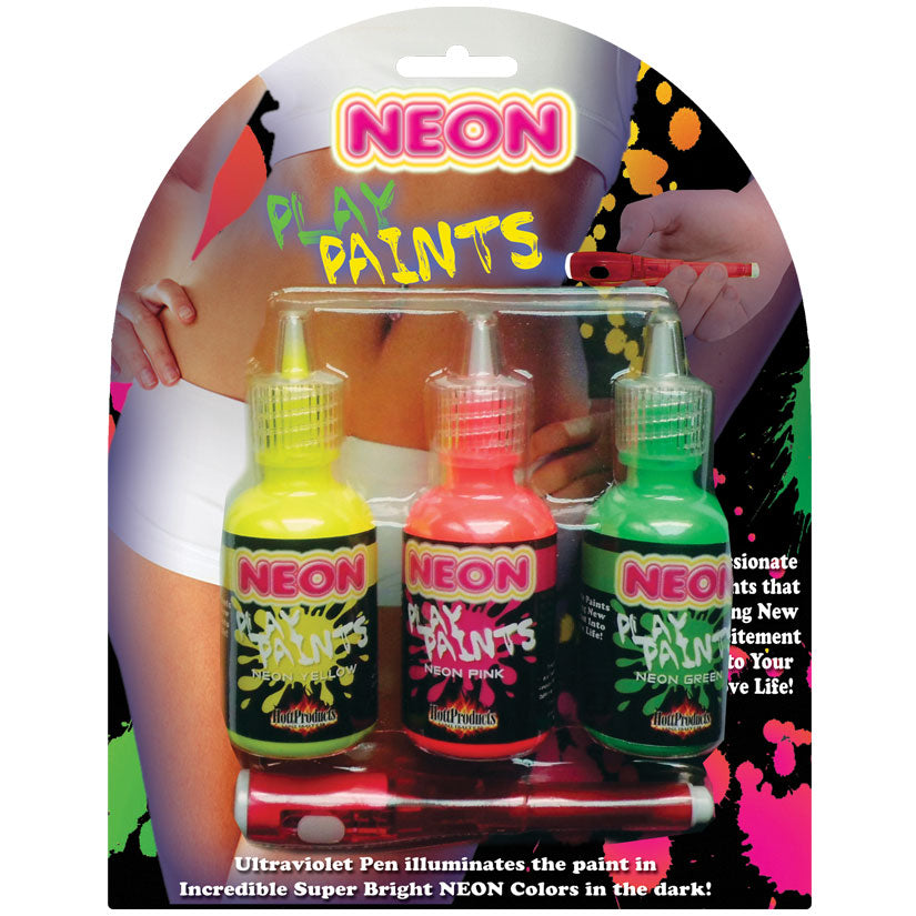 Neon Body Paints 3pk HP-2808
